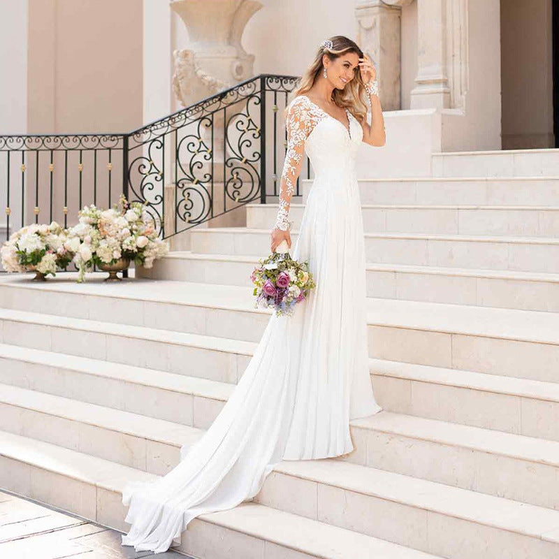 Wedding Dress | Elegant Chiffon
