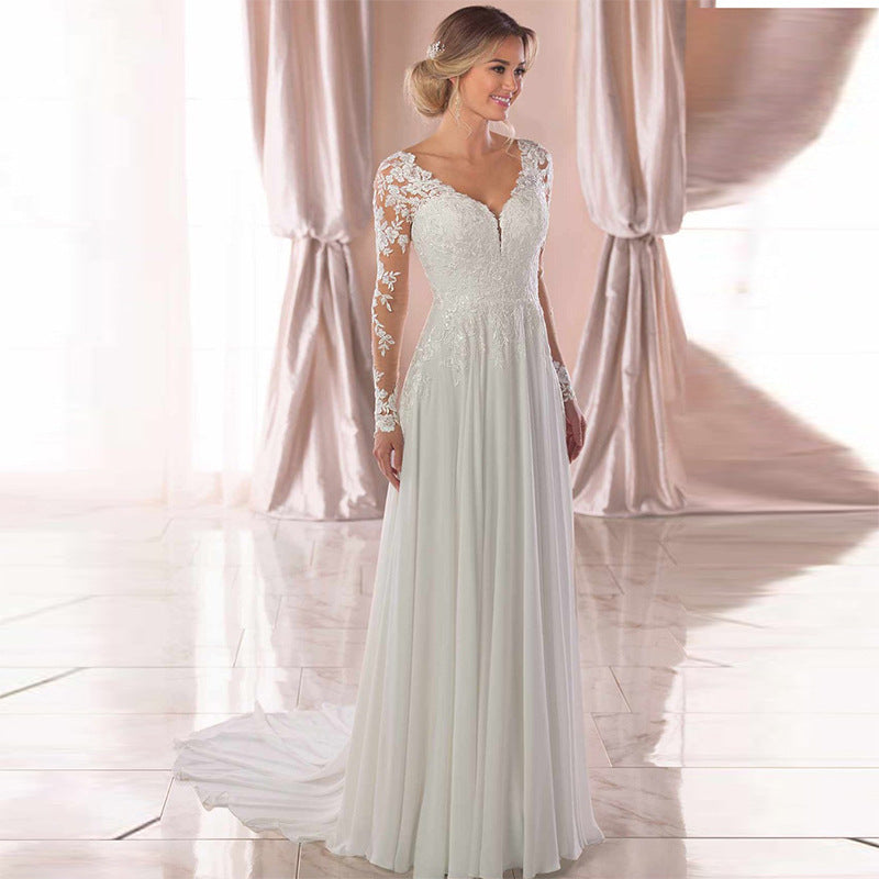 Wedding Dress | Elegant Chiffon